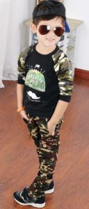 New-Autumn-2015-Children-s-For-Kids-Boy-Cargo-Sports-Military-camouflage-Pants-Long-casual-cotton