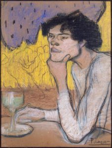 Picasso Pablo - Absinthe (Girl in a Cafe)